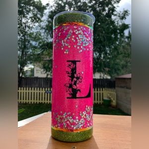 Glitter tumbler